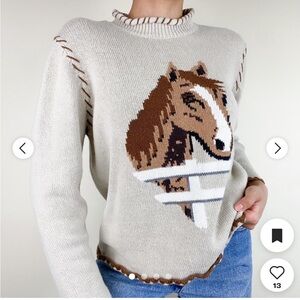 Vintage Shyanne Horse Sweater